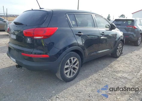 2016 Kia Sportage Lx из США, поврежденный, VIN KNDPBCAC6G7859131
